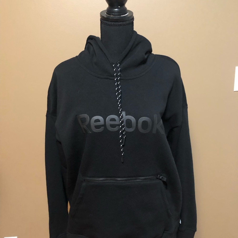 Ladies Reebok hooded Sweatshirt.